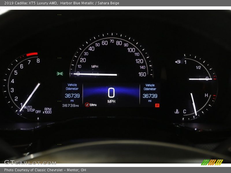  2019 XT5 Luxury AWD Luxury AWD Gauges