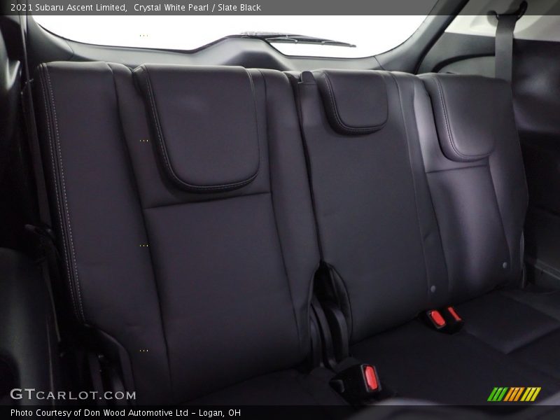 Crystal White Pearl / Slate Black 2021 Subaru Ascent Limited