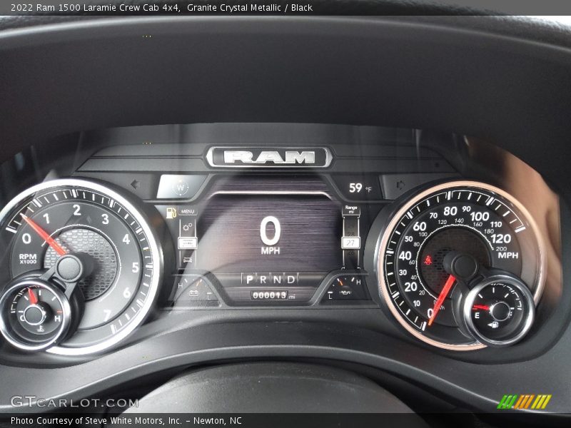  2022 1500 Laramie Crew Cab 4x4 Laramie Crew Cab 4x4 Gauges