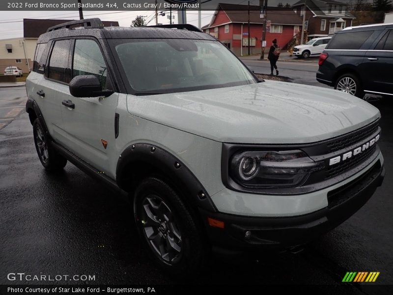 Cactus Gray / Ebony/Roast 2022 Ford Bronco Sport Badlands 4x4