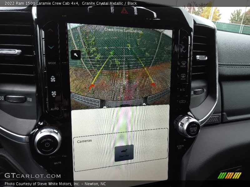 Granite Crystal Metallic / Black 2022 Ram 1500 Laramie Crew Cab 4x4