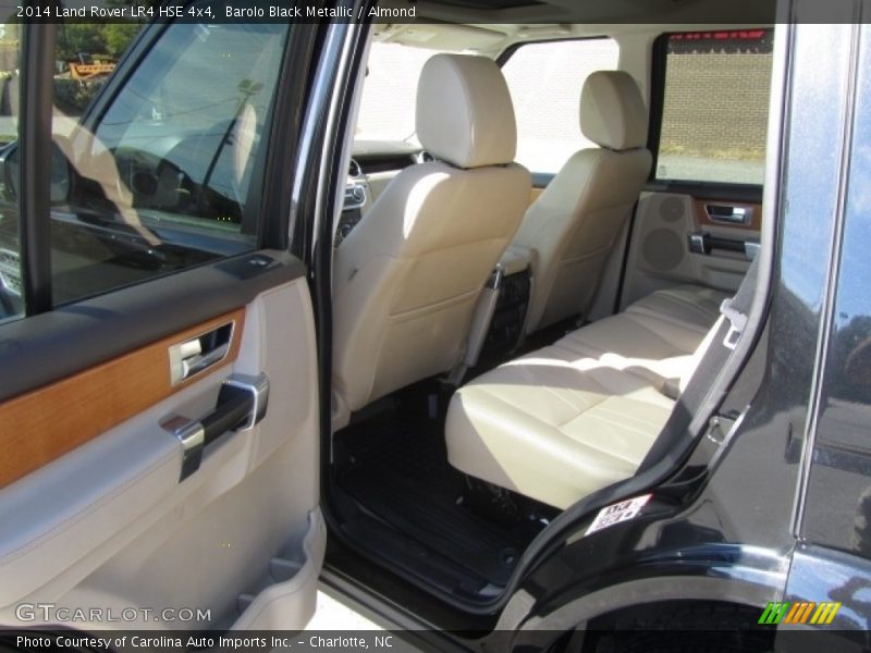 Rear Seat of 2014 LR4 HSE 4x4