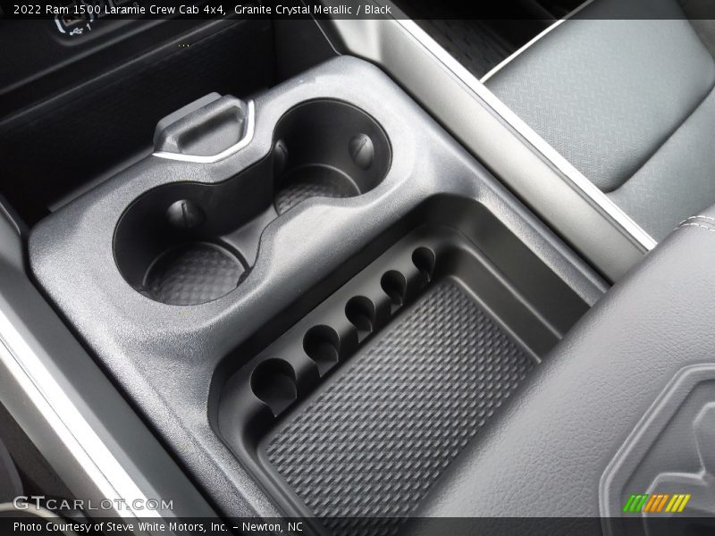 Granite Crystal Metallic / Black 2022 Ram 1500 Laramie Crew Cab 4x4