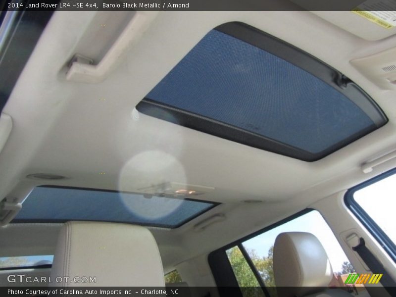 Sunroof of 2014 LR4 HSE 4x4