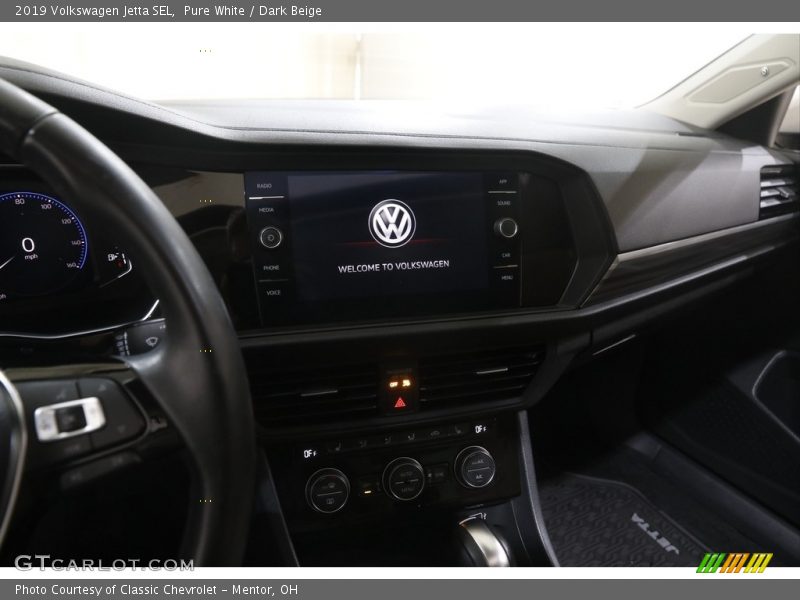 Dashboard of 2019 Jetta SEL