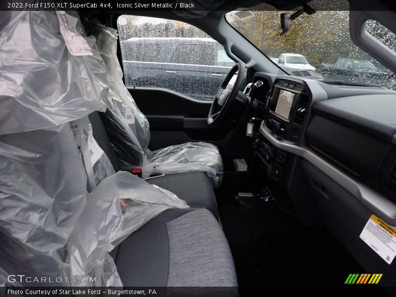 Front Seat of 2022 F150 XLT SuperCab 4x4