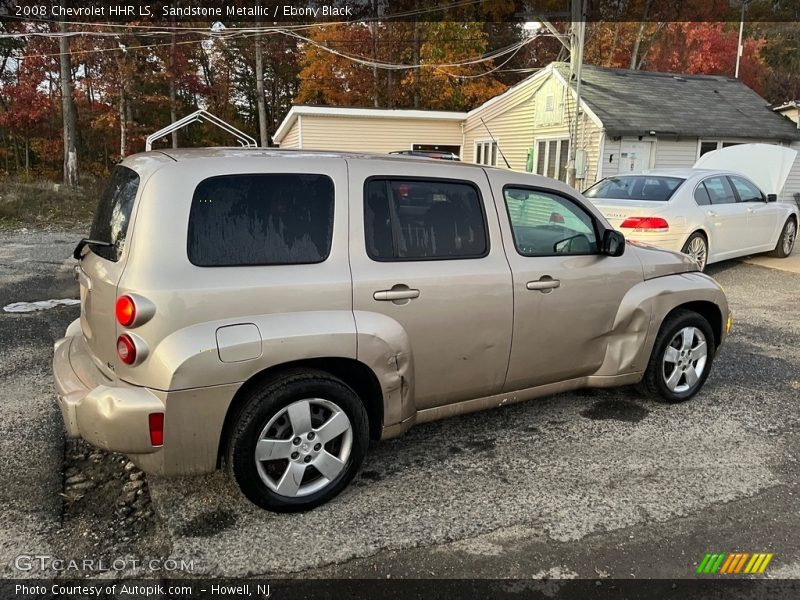 Sandstone Metallic / Ebony Black 2008 Chevrolet HHR LS