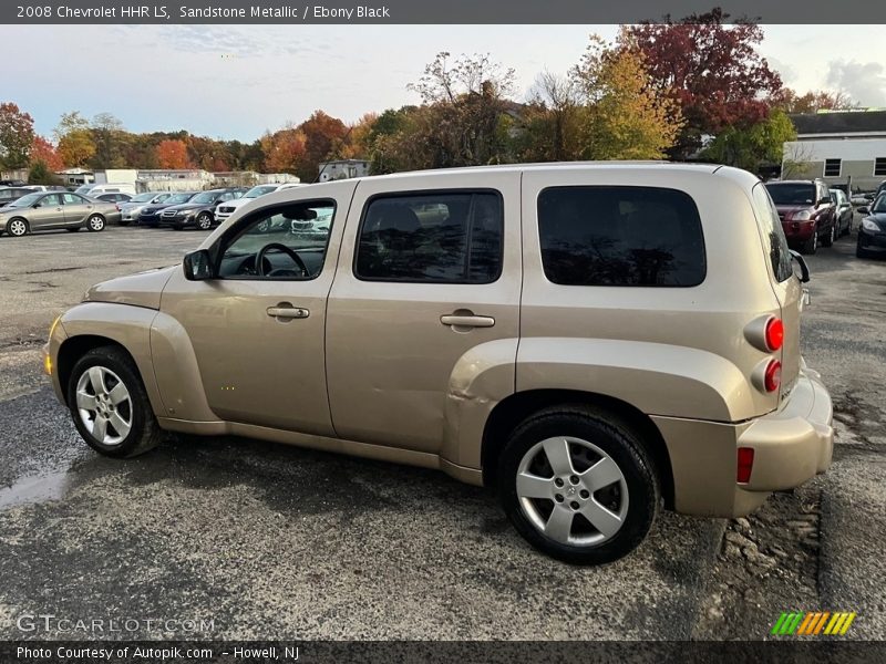 Sandstone Metallic / Ebony Black 2008 Chevrolet HHR LS
