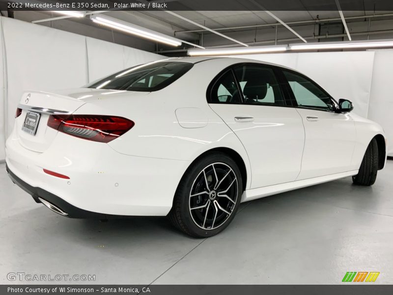 Polar White / Black 2022 Mercedes-Benz E 350 Sedan