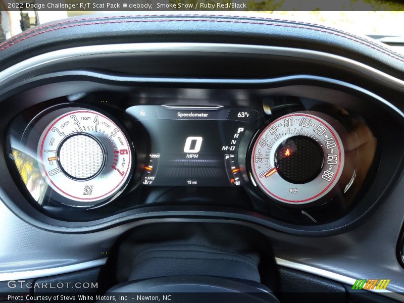 Smoke Show / Ruby Red/Black 2022 Dodge Challenger R/T Scat Pack Widebody