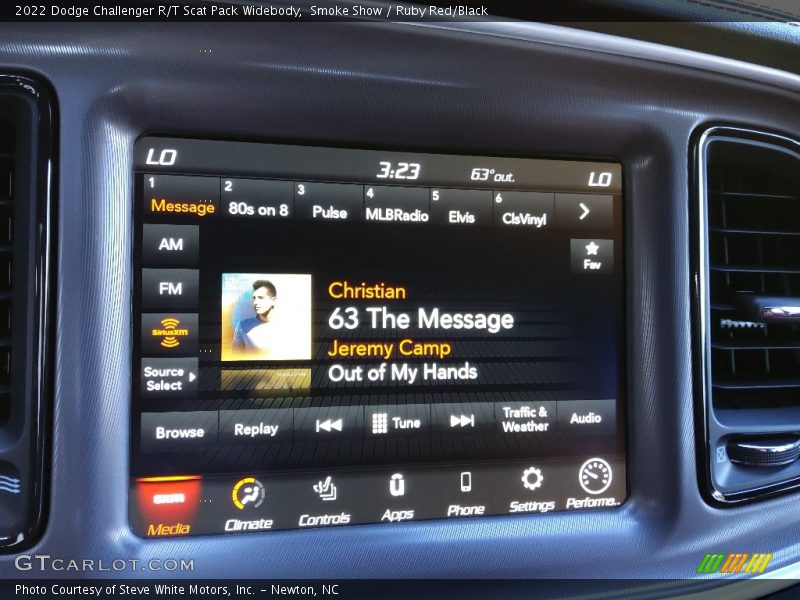 Smoke Show / Ruby Red/Black 2022 Dodge Challenger R/T Scat Pack Widebody