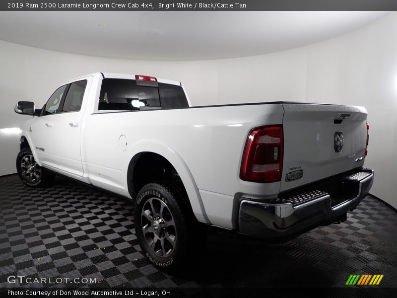 Bright White / Black/Cattle Tan 2019 Ram 2500 Laramie Longhorn Crew Cab 4x4