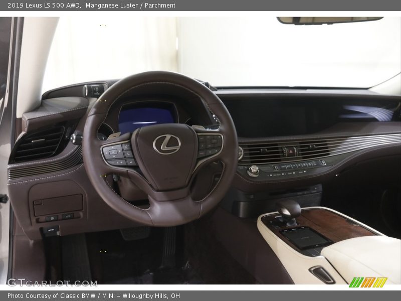 Manganese Luster / Parchment 2019 Lexus LS 500 AWD