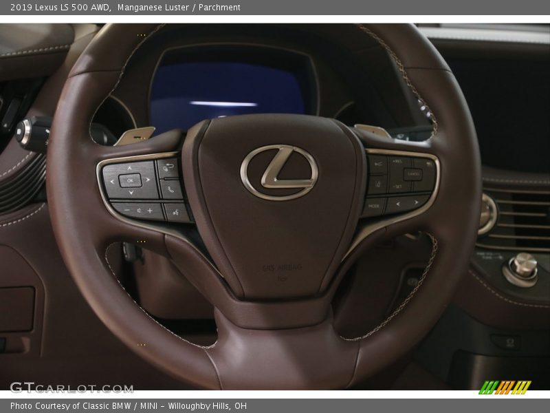 Manganese Luster / Parchment 2019 Lexus LS 500 AWD