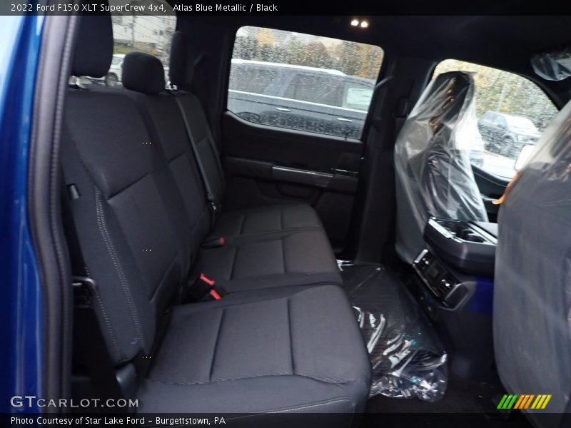Atlas Blue Metallic / Black 2022 Ford F150 XLT SuperCrew 4x4