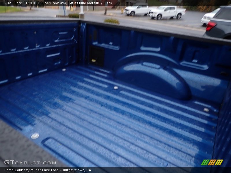 Atlas Blue Metallic / Black 2022 Ford F150 XLT SuperCrew 4x4