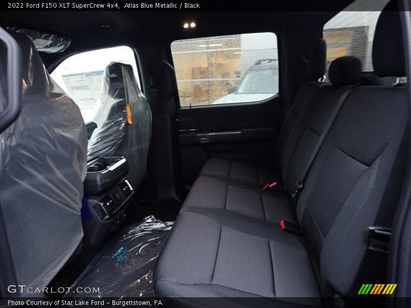 Atlas Blue Metallic / Black 2022 Ford F150 XLT SuperCrew 4x4