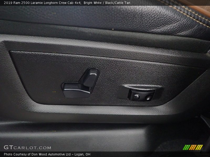Front Seat of 2019 2500 Laramie Longhorn Crew Cab 4x4