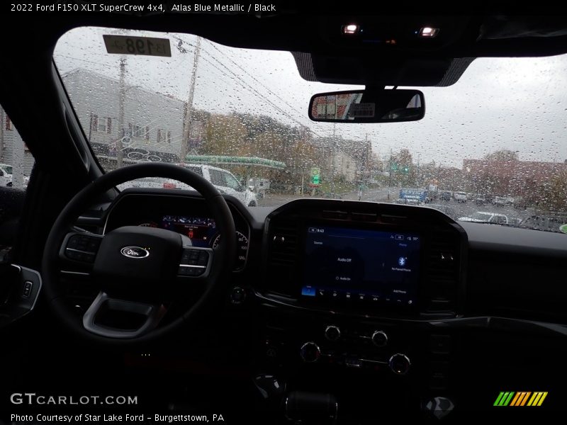 Atlas Blue Metallic / Black 2022 Ford F150 XLT SuperCrew 4x4