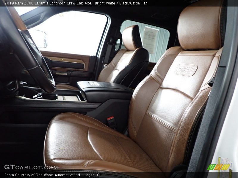 Front Seat of 2019 2500 Laramie Longhorn Crew Cab 4x4