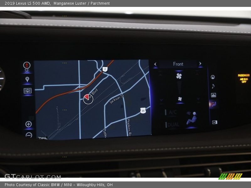Manganese Luster / Parchment 2019 Lexus LS 500 AWD