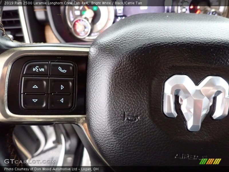  2019 2500 Laramie Longhorn Crew Cab 4x4 Steering Wheel