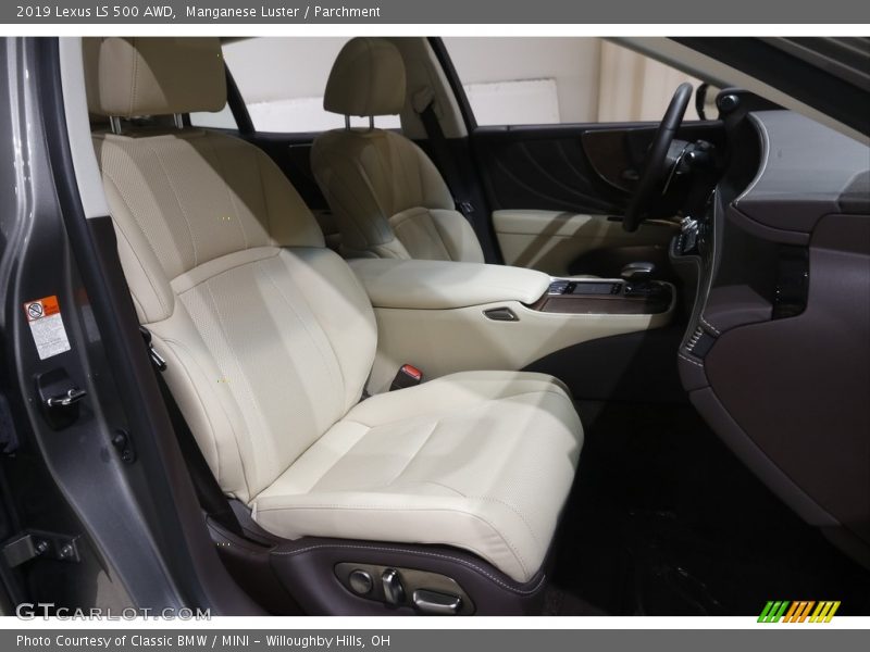 Front Seat of 2019 LS 500 AWD