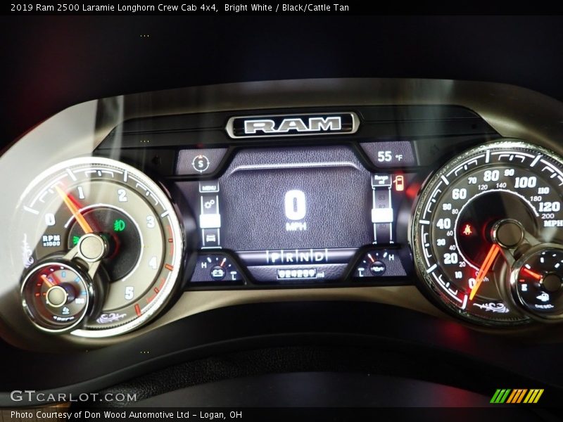  2019 2500 Laramie Longhorn Crew Cab 4x4 Laramie Longhorn Crew Cab 4x4 Gauges