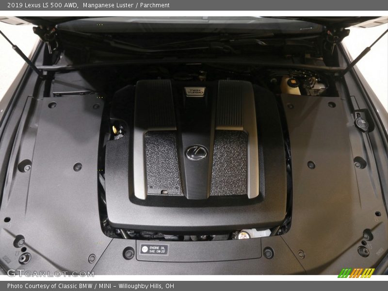 Manganese Luster / Parchment 2019 Lexus LS 500 AWD