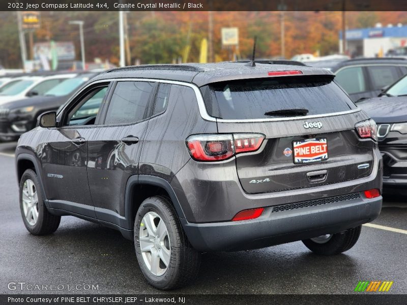 Granite Crystal Metallic / Black 2022 Jeep Compass Latitude 4x4