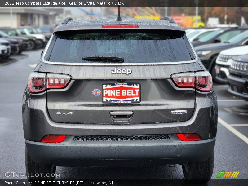 Granite Crystal Metallic / Black 2022 Jeep Compass Latitude 4x4