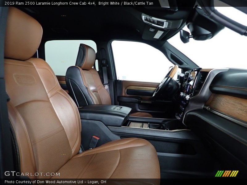 Front Seat of 2019 2500 Laramie Longhorn Crew Cab 4x4