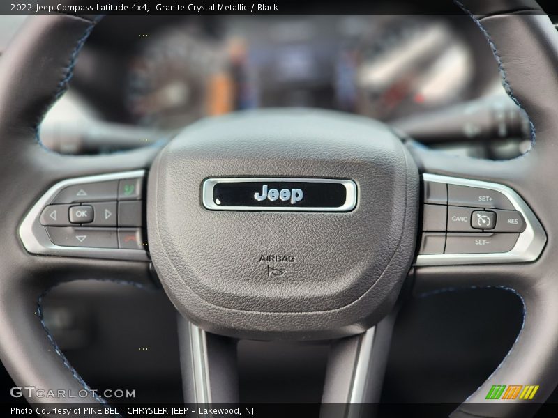 Granite Crystal Metallic / Black 2022 Jeep Compass Latitude 4x4