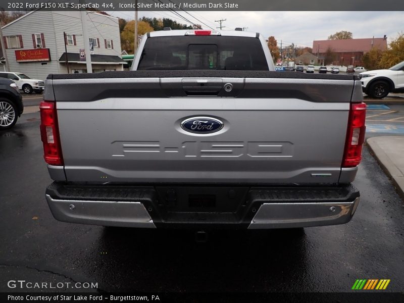 Iconic Silver Metallic / Medium Dark Slate 2022 Ford F150 XLT SuperCab 4x4