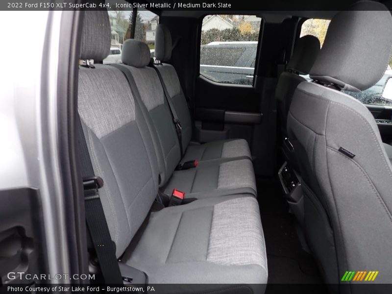 Iconic Silver Metallic / Medium Dark Slate 2022 Ford F150 XLT SuperCab 4x4