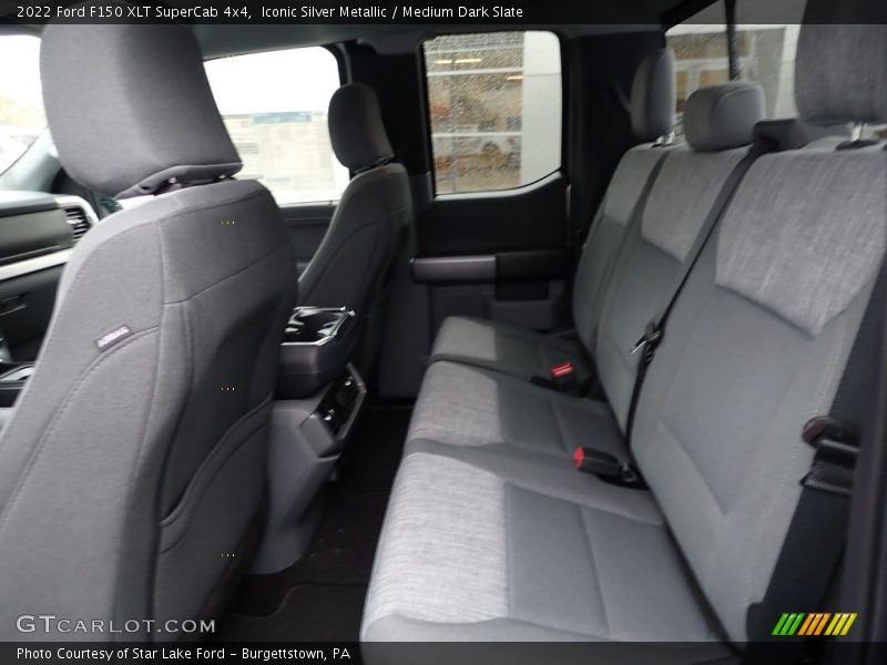 Iconic Silver Metallic / Medium Dark Slate 2022 Ford F150 XLT SuperCab 4x4