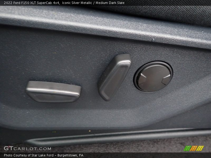 Iconic Silver Metallic / Medium Dark Slate 2022 Ford F150 XLT SuperCab 4x4