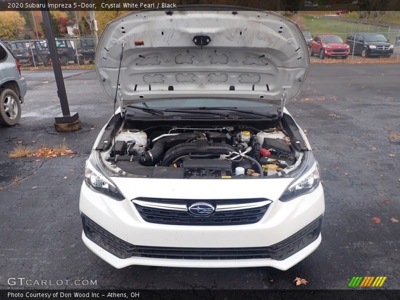 Crystal White Pearl / Black 2020 Subaru Impreza 5-Door