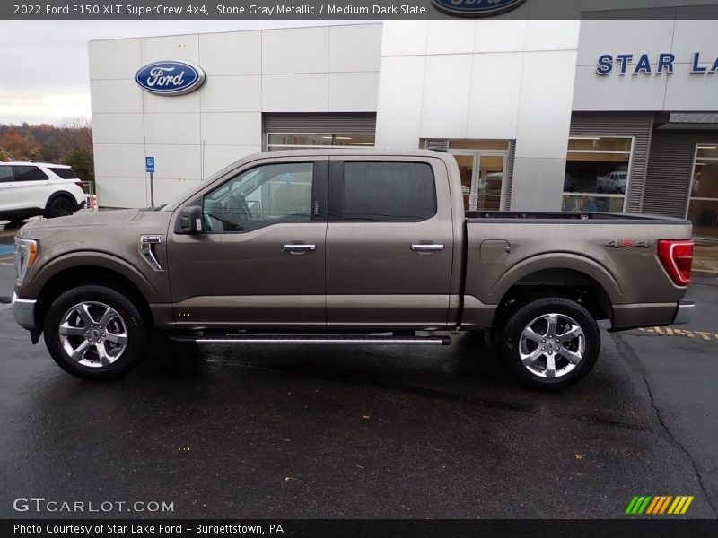  2022 F150 XLT SuperCrew 4x4 Stone Gray Metallic