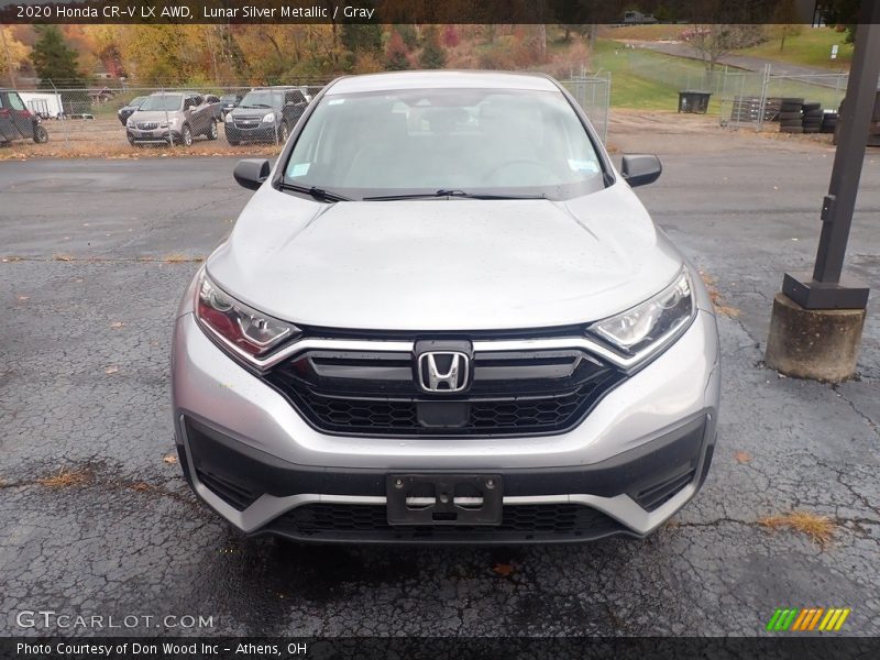 Lunar Silver Metallic / Gray 2020 Honda CR-V LX AWD