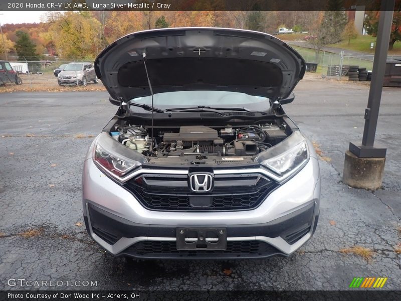 Lunar Silver Metallic / Gray 2020 Honda CR-V LX AWD