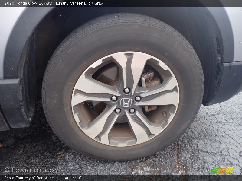 Lunar Silver Metallic / Gray 2020 Honda CR-V LX AWD