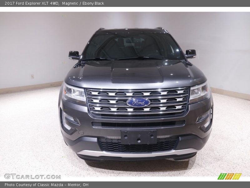 Magnetic / Ebony Black 2017 Ford Explorer XLT 4WD