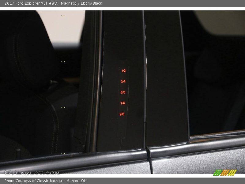 Magnetic / Ebony Black 2017 Ford Explorer XLT 4WD