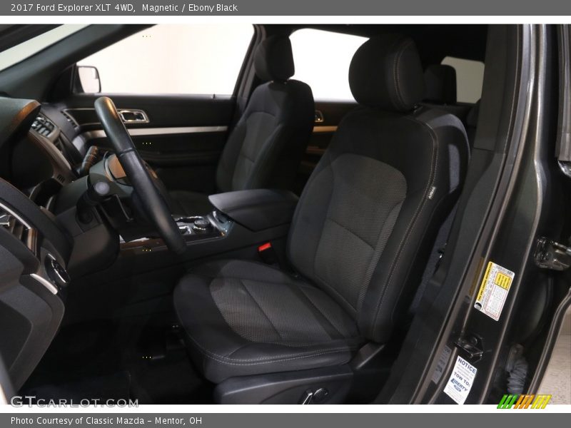 Magnetic / Ebony Black 2017 Ford Explorer XLT 4WD