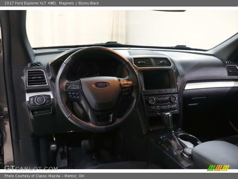 Magnetic / Ebony Black 2017 Ford Explorer XLT 4WD