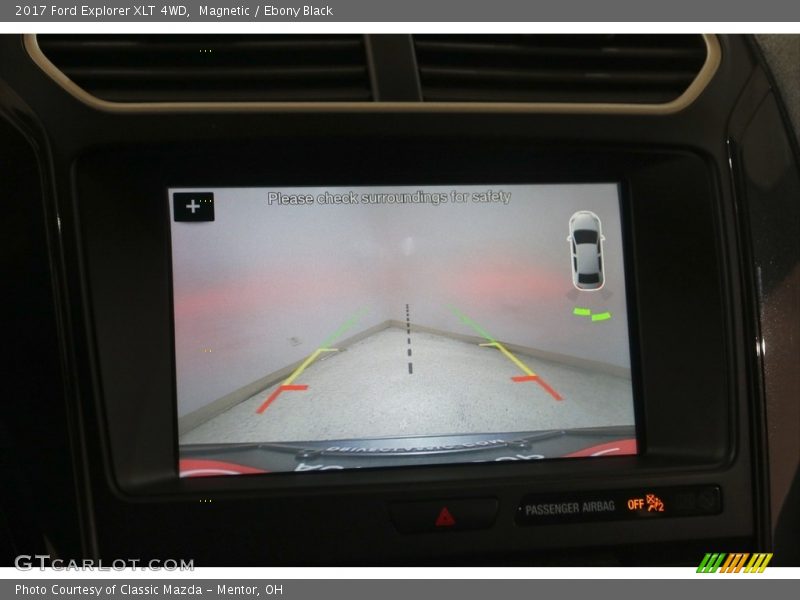 Magnetic / Ebony Black 2017 Ford Explorer XLT 4WD