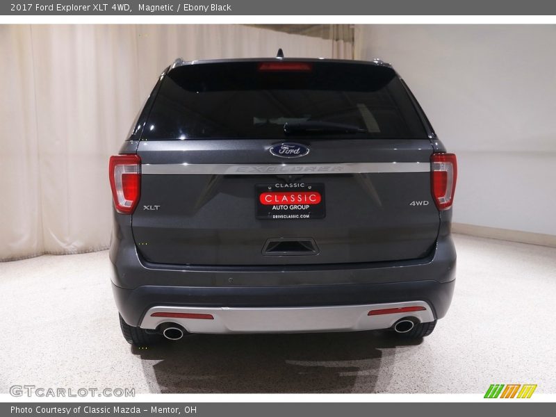 Magnetic / Ebony Black 2017 Ford Explorer XLT 4WD