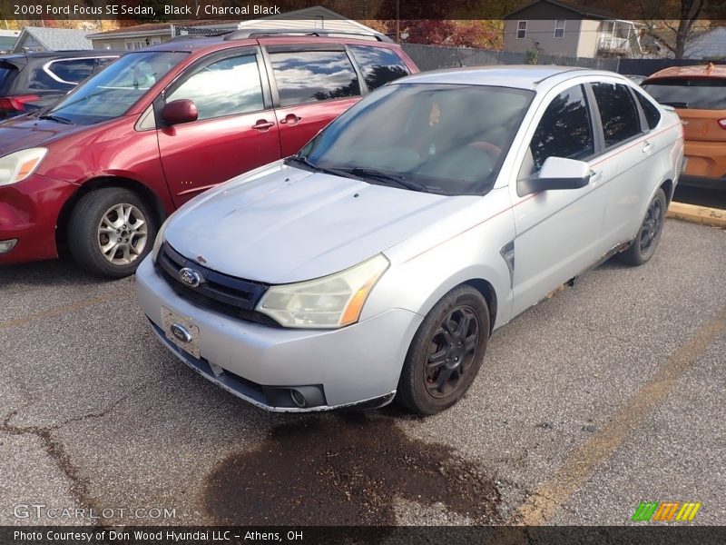 Black / Charcoal Black 2008 Ford Focus SE Sedan