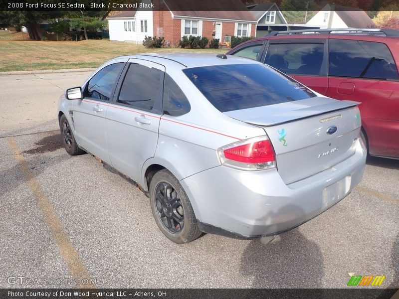 Black / Charcoal Black 2008 Ford Focus SE Sedan